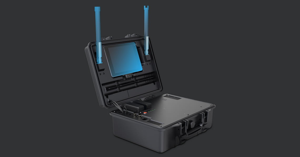DJI AeroScope. Портативный блок AeroScope