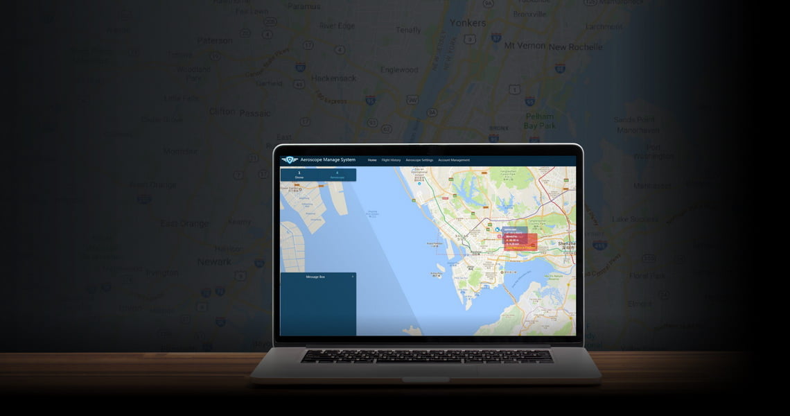 DJI AeroScope. Система управления и SDK