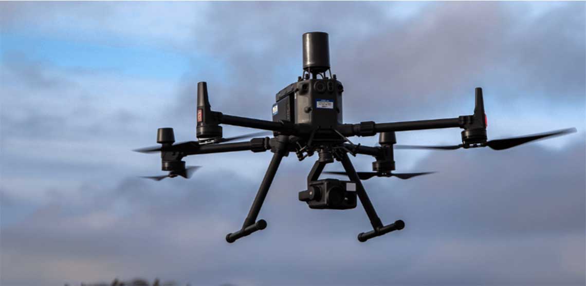 DJI CSM. Повышает осведомленность  об окружающей обстановке при выполнении работ с помощью флагманского промышленного дрона DJI Matrice 300 RTK